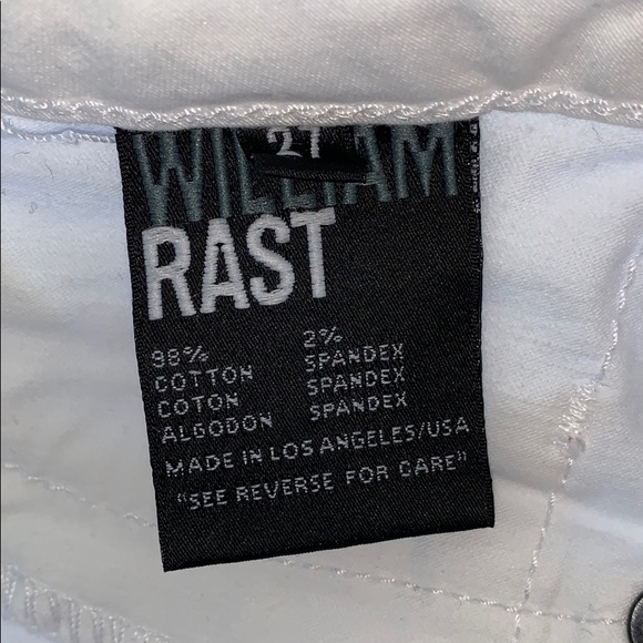 William Rast White Cropped Jeans. - Picture 5 of 6